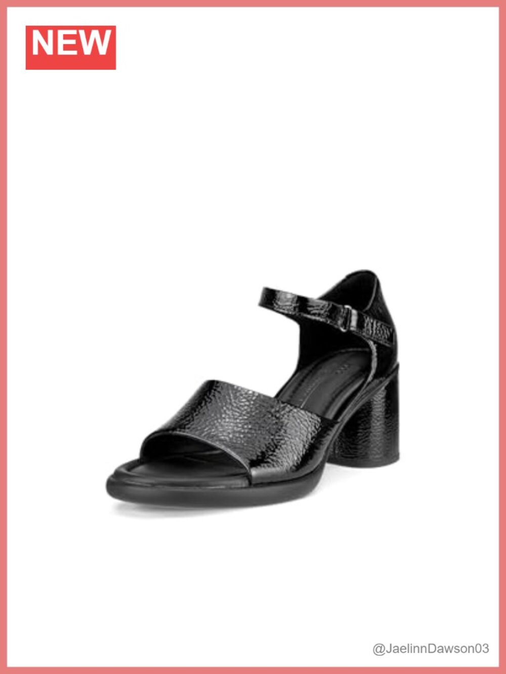 Lacquered Crackled Leather Heeled Platform Sandals Ankle Strap Open Toe Dressy